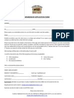 Homebrew Club Membership Application