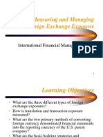 Measuring and Managing Foreign Exchange Exposure: International Financial Management