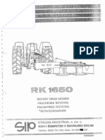SIP RK 1650 Agricultural Drum Mower