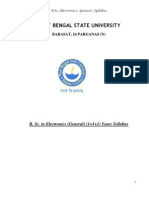 Syllabus for Bsc General