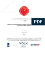 ISFED Monitoring of Post-Election Processes-3rd Report