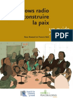 Talk-shows radio pour construire la paix – un guide, 2ème edition (Radio for Peacebuilding Africa, SFCG – 2006)