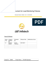 FSS BW Operations - Load Monitoring Document