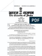 9.Sexual Harrasment of Women at Workplace Prevention Prohibition and Redressal Act 2013