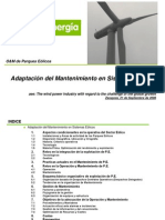 Adaptacion Del Amntenimiento en Sistemas Eolicos