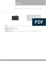 Composite Video Optical Receiver: - 55Mhz (3Db)