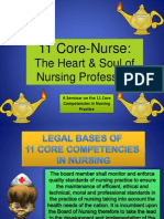 11 Core Competencies in Nursing