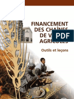 FINANCEMENT DES CHAÎNES DE VALEUR AGRICOLES - Outils Et Leçons (CTA, FAO - 2013)