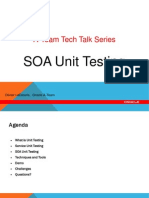 A-Team Tech Talk Series: SOA Unit Testing