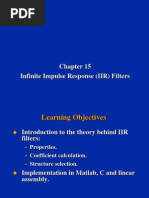 Infinite Impulse Response (IIR) Filters