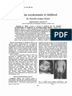 Papular Acrodermatitis of Childhood: An Australia Antigen