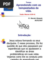Aprendendo Com as Tempestades Da Vida