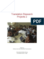 Translation Research Projects 2