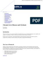 Chronic Liver Disease and Cirrhosis