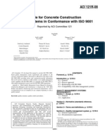 Guide For Concrete Construction Quality Systems in Conformance With ISO 9001