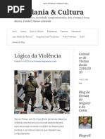 Lógica da Violência _ Cidadania & Cultura