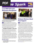 SEIU Local 888 Spark, August 2013