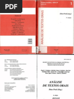 Dino Fioravante Preti Análise de textos orais  1999