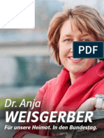 Dr. Anja Weisgerber - Für Unsere Heimat. in Den Bundestag.