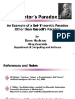 Cantors Paradox PDF