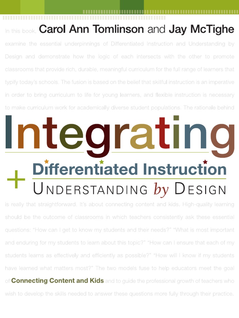 Integrating Differentiated Instruction | PDF | Differentiated ...