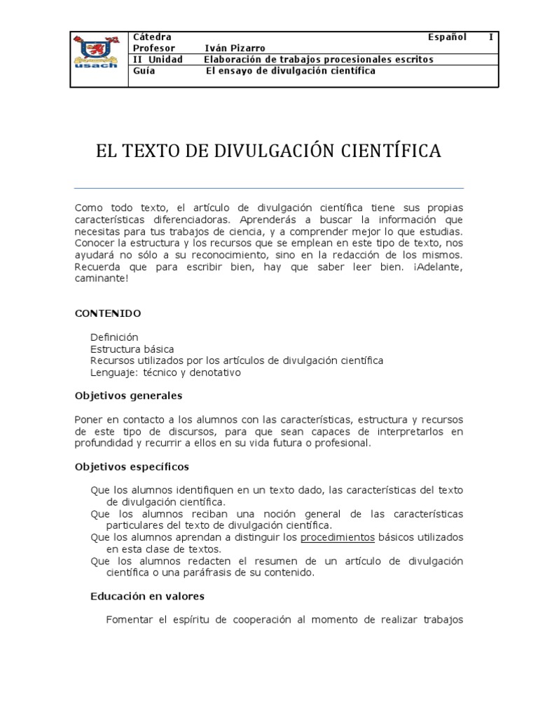 Eltextodedivulgacióncientífica Especies Charles Darwin