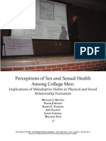Perceptions of Sex and Sexual Health Among College Men