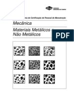 Materiais Metálicos e Não Metálicos