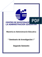 Seminario de Investigacion I