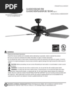 Download Harbor Breeze Ceiling Fan Manual Model BDB52WW5P by obfuscatefrog SN158727916 doc pdf