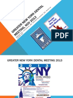 Conferencias del Colegio de Odontólogos de Nuevo Leon AC en New York