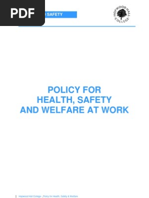 Health and Safety Policy