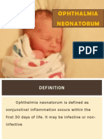 Ophthalmia Neonatorum