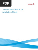 CentreWareWeb CWW 5.2.x InstallationGuide English