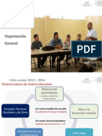Consejos Técnicos Escolares. Organización General. 2013