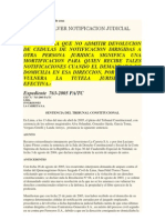 Tc-Accion de Amparo - Devolucion de Notificaciones