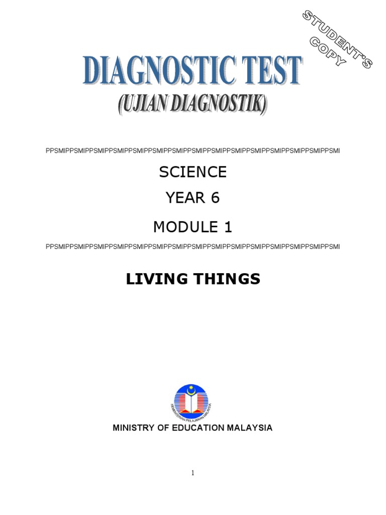 Ujian Diagnostik Sains 2008  Kepunahan  Spesies Langka