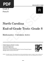 8th Grade LEAP 2025 Math Practice Test | PDF | Equations | Function ...
