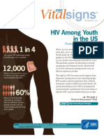 USA HIV Statistics Among Youth 2012