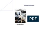 Politicas y Manual Recursos Humanos Complejo PDF