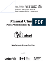 AIEPI Manual de Profesionales 2011