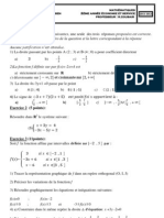 Devoir de Synthèse N°2 - Math - 2ème Economie & Services (2011-2012) MR ROUISSI ZOUBAIR