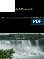 FWD. By: R.K.Rangoonwala: What Comes To Your Mind When You Think About WATERFALLS?