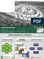 Parede de Concreto: Sistema Construtivo Rápido e Sustentável