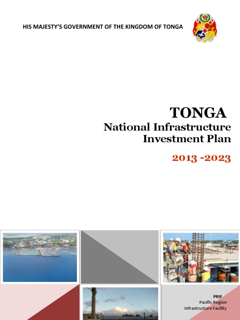 Tonga National Infrastructure Investment Plan Main and Annexes PDF