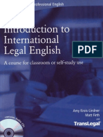 Introduction International To Legal English - Student's Book PDF