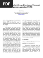 Download Pendekatan Agile Software Development Assessment Dengan Menggunakan CMM1 by Indra Adhitya SN15880372 doc pdf