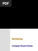Compaq Visual Fortran OVERVIEW