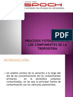 Procesos Fotoquimicos de Los Componentes de La Trposfera 1 (1)