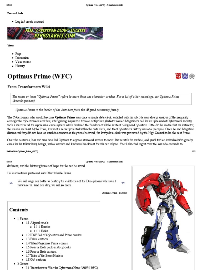 Nemesis (G1) - Transformers Wiki